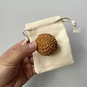 Wholesale Wood Hand Exercise <b>Ball</b> Cypress <b>Massage</b> <b>Ball</b> with Bag - Product Image 1