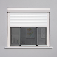 Profil de fenêtre en aluminium extensible avec moustiquaire coulissante, cadre durable, ventilation optimisée, taille personnalisable, pour usage domestique moderne