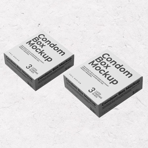 Kundenspezifisch Bedruckte Kleine Papierbox für Kondomverpackung Körperpflege Geschenk Hersteller Fabrik - Product Image 2