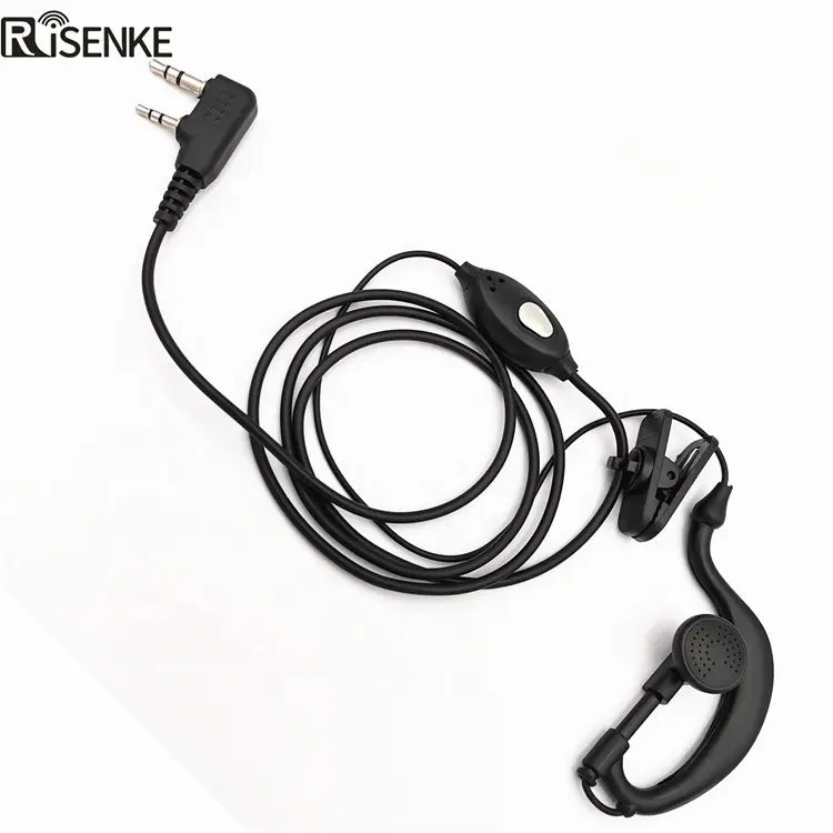 EH1 mejor oferta g forma walkie talkie radio de dos vías auricular Para kenwood
