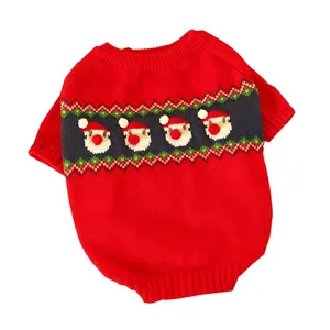 High quality pet christmas clothes with pet clothes oem is welcome