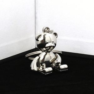 Factory Direct Sales of Alloy 3D Stereoscopic Accessories Metal Bags Pendants <b>Cute</b> <b>Bear</b> Keychains Small Gifts Wholesale - Product Image 2