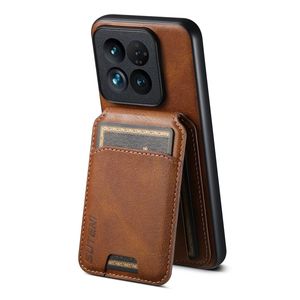 Funda de cuero PU de lujo con diseño SUTENI para <span class=keywords><strong>XiaoMi</strong></span> 13 14 <span class=keywords><strong>Pro</strong></span>, funda de almacenamiento para billetera, funda para teléfono con tarjetero de crédito - Product Image 2