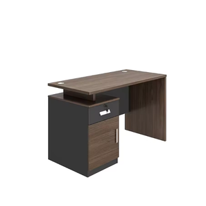 Escritorio de Computadora Moderno, Modular y Duradero, de Madera, para Dormitorio o Oficina, con Almacenamiento, Estilo Panel, 1.2M, Fácil de Montar - Product Image 4