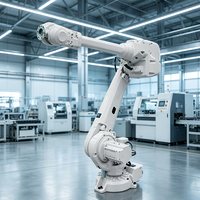 Bras robotisé d'automatisation IRB 4600-40/2.55, 6 axes, charge utile 40 kg, IP67, pour l'entretien de machines CNC, le préhensionnement et le placement de grandes pièces