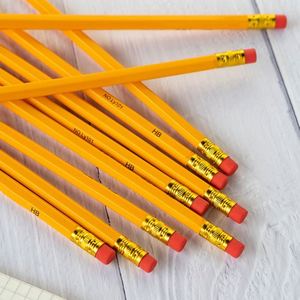 Wholesale Qi Xuan HB Hexagonal Wood Pencil with <b>Eraser</b> for Student Writing Primary School Standard Pencils - Product Image 4