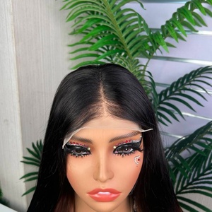 Color 1b/4# Wholesale Brazilian Silky Straight Glueless 5*5 Lace <b>Closure</b> <b>Wig</b> 100% Virgin Cuticle Aligned Human Hair <b>Wigs</b> - Product Image 3