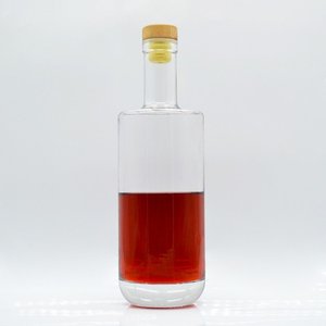 700ml 750ml rhum vodka <span class=keywords><strong>whisky</strong></span> tequila bouteille en verre grossiste avec du liège - Product Image 1
