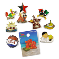 Badge Métallique Électroplaqué Personnalisé en Gros avec Logo ODM/OEM, Souvenir de Voyage, Monument Urbain, Croisière Fluviale, Cadeau Touristique