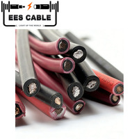 Cable de Extensión Solar Rojo de China, 4mm² 6mm², Conector PV Negro, Cables de Alimentación con Aislamiento XLPO 1000V 1500V, Cobre