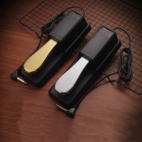 Universal Metal Sustain Pedal Musical Instrument Accessories For Digital Piano