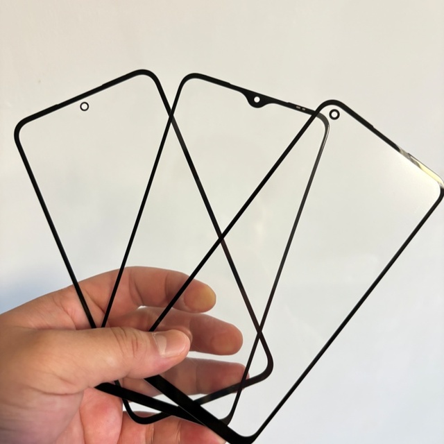 Factory Price Front Glass with OCA for Redmi 15 15C 14C 13C 12 11 10 10A 9 9A 9C 8 8A Mitsubishi Glue Glass Lens Replacement