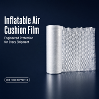 Rouleau de film à bulles d'air en PE recyclable certifié PPWR - Emballage à bulles gonflable écologique