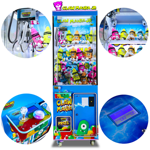 Machine de jeu à griffes Mandi <span class=keywords><strong>Pikachu</strong></span> en métal et plastique avec lumières LED, détection de mouvement et fonction de vibration 110/220V pour la maison/le magasin/la vente au détail - Product Image 6