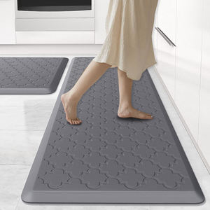 <span class=keywords><strong>Moderno</strong></span> tappetino da <span class=keywords><strong>cucina</strong></span> Runner tappeti spessi ammortizzati Anti-fatica impermeabile <span class=keywords><strong>antiscivolo</strong></span> da scrivania ergonomico Comfort elegante - Product Image 1