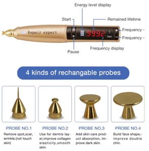 Stylo à plasma professionnel à double poignée pour le nettoyage de la peau, anti-âge, élimination des taches et des rides, lifting du visage, machine 2 en 1 - Product Image 5