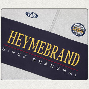 <span class=keywords><strong>Felpa</strong></span> a girocollo Vintage <span class=keywords><strong>con</strong></span> girocollo Vintage in cotone <span class=keywords><strong>oversize</strong></span> in pile di qualità - Product Image 5