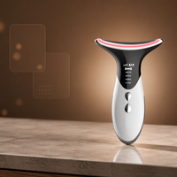 Appareil de beauté pour usage domestique, anti-rides du cou, raffermissant du visage, massage électrique avec absorption améliorée
