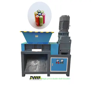 Hecho en China con máquina trituradora de alta calidad máquina de reciclaje de plástico Pp Pe Pvc chatarra trituradora de doble eje