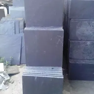 competitive price split surface black slate tile non-slip tiles for outside