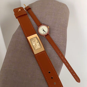 La moda Godi e la tendenza Ankela rosso Vintage orologio da <span class=keywords><strong>donna</strong></span> è un quarzo di nicchia di fascia alta con uno stile retrò semplice - Product Image 5