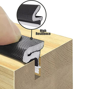 Cintas de Sellado para Ventanas de Espuma de Poliuretano PU, Modernas, Duraderas, con Ranuras para Tarjetas, Impermeables, Insonorizantes, Fáciles de Instalar - Product Image 3