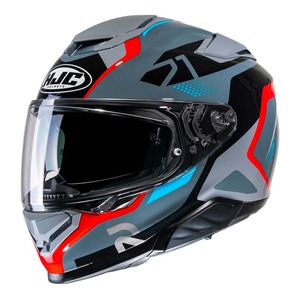 Casco Integrale Hjc Rpha 71 Blu Rosso in Fibra Composita per Sport e Touring Taglia L - Product Image 1