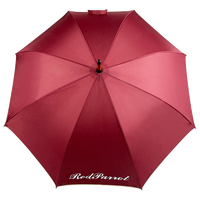Parapluie à manche en bois, logo personnalisé, coupe-vent, grand format, pour la pluie et le soleil, cadeau d'affaires, vente en gros, fabricant professionnel