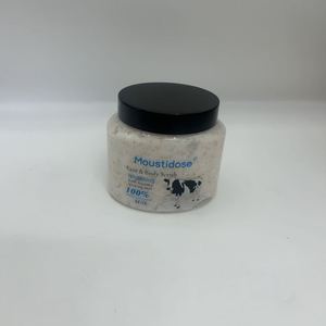 Gommage visage et corps au <span class=keywords><strong>lait</strong></span> <span class=keywords><strong>Moustidose</strong></span> 300 ml, blanchissant, exfoliant, éclaircissant la peau, plusieurs saveurs disponibles pour adultes, tous types de peau - Product Image 1