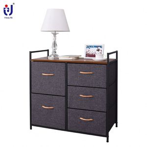 Piazza <span class=keywords><strong>Specchio</strong></span> Comodino Con Cuoio Del Faux Comodini E Cassapanche - Product Image 6