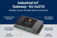 Passerelle IoT industrielle, module Ethernet et de communication avec 4G/LoRa/WIFI RTU RS485 DI/DO Relais pour l'acquisition de données