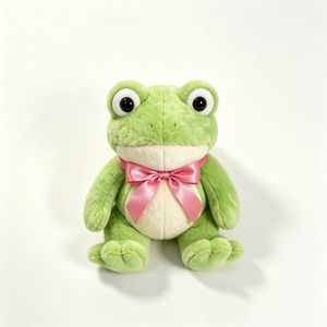 Peluche de rana personalizado, juguete de rana verde, peluche de rana sentada, lindo muñeco de rana - Product Image 2