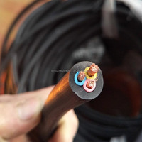 Hochwertiges Kupferleiter-Gummi/PVC-Isolations-Tauchpumpen kabel