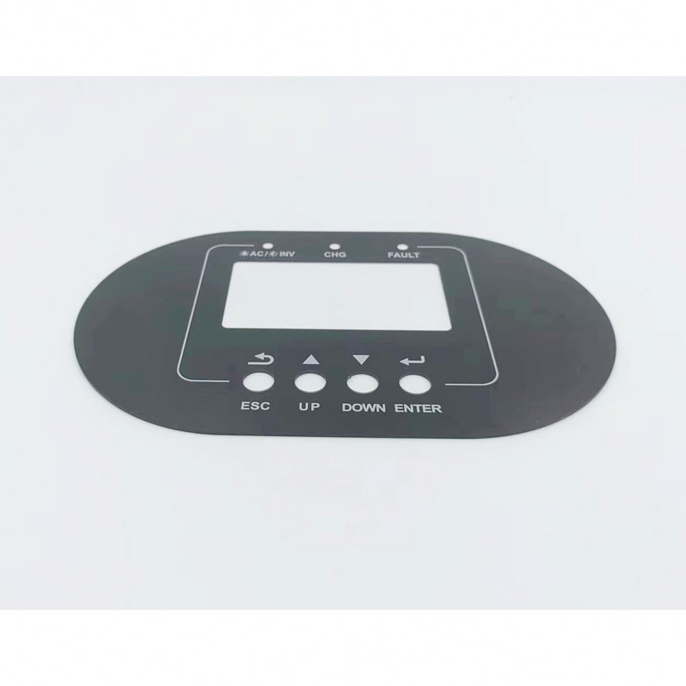 Factory Made Machine Front Panel Membrane Keyboard Cover Adhesive Sticker Window Graphic Overlay Arylic Front Panel · image 6
