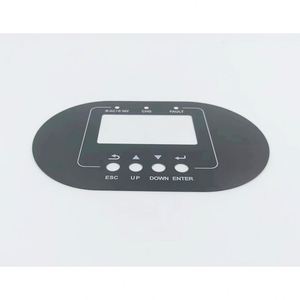 China Factory Made Machine Front Panel Membrane Keyboard <b>Cover</b> Adhesive Sticker <b>Window</b> Graphic Overlay Arylic Front Panel - Product Image 6