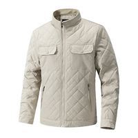 C1114S898 BB Veste tendance en coton matelassé coupe ajustée de style coréen pour homme