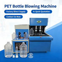 Machine de soufflage de bouteilles d'eau minérale entièrement automatique, haute précision, pour la fabrication de bouteilles PET à paroi mince pour eau purifiée