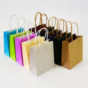 Bolsas de Papel Kraft Reutilizables Ecológicas KM, Diseño Personalizado para Panadería, Café, Comida para Llevar, Pedidos al por Mayor con Logotipo - Product Image 1