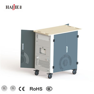 Fournitures scolaires Sécurité 32 Unité Chariot De Chargement Pour Ordinateur Portable Tablette <span class=keywords><strong>Armoire</strong></span> À Roulettes Avec 4 Roues - Product Image 1