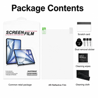 Film protecteur d'écran anti-reflet mat et haute transparence à 96 %, film protecteur d'écran anti-reflet AR, résistant aux rayures, sans bulles, 0,13 mm, pour ordinateur portable PC