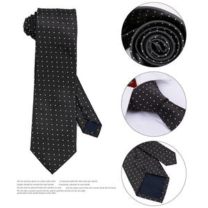 <span class=keywords><strong>Corbatas</strong></span> de Lujo Negras de 8 cm para Hombre con Lunares <span class=keywords><strong>Azul</strong></span> <span class=keywords><strong>Marino</strong></span> de Alta Calidad Exclusivas para Negocios - Product Image 6