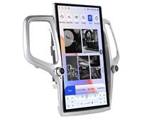 Lecteur DVD de voiture Qualcomm 14,5'' Radio Android Écran tactile Navigation GPS Carplay Android Auto pour Jeep Grand Cherokee 2014-2020