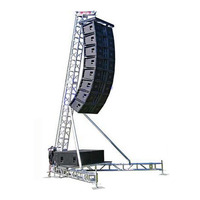 Torre de montaje profesional de aleación de aluminio para altavoces Line Array, torre de truss, riel de montaje, hardware de montaje