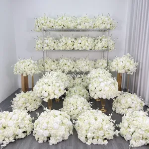 Hot Sale DKB Artificial Wedding Flower Centerpieces Table Decorations For Wedding Ceremony