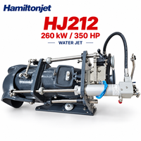 En stock - Unité de jet axial HamiltonJet HJ212 Waterjet 260 kW 350 CV avec impeller de 215 mm
