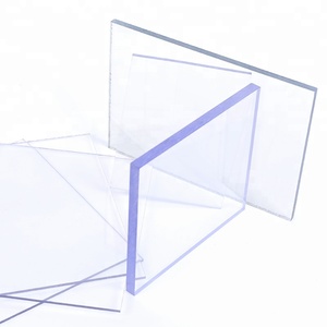 Transparente 4x8 hoja de plástico 16mm Trapezoidal al aire libre fino transparente sólido hojas de policarbonato - Product Image 1