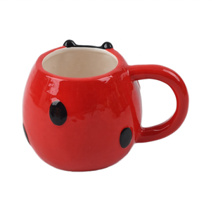 Tazza in Ceramica a Forma di <span class=keywords><strong>Coccinella</strong></span>, Design Creativo Animale per Caffè e Tè, Ideale per Bambini e Regalo - Product Image 3