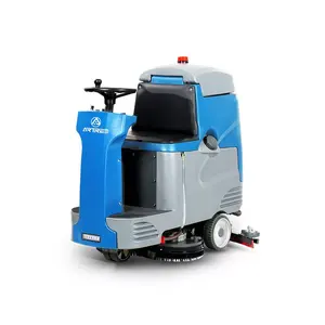 Scrubber Lantai Komersial Alat Pembersih Scrubber Dryer Mesin Pembersih Lantai