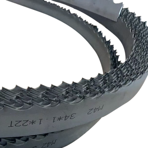 Долговременная ленточная пила HSS M42 TPI T22 длина индивидуализированные биметаллические лезвия содержат 10% кобальта и 10% вольфрама твердости зубьев 69HRc - Product Image 3