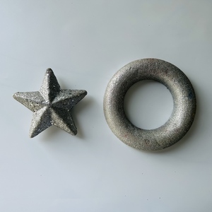 Phong cách hiện đại tự làm vàng long lanh bọt sao trang trí không thấm nước Polystyrene EPS xốp cho giáng sinh Natal Quà Tặng Lễ Hội - Product Image 5